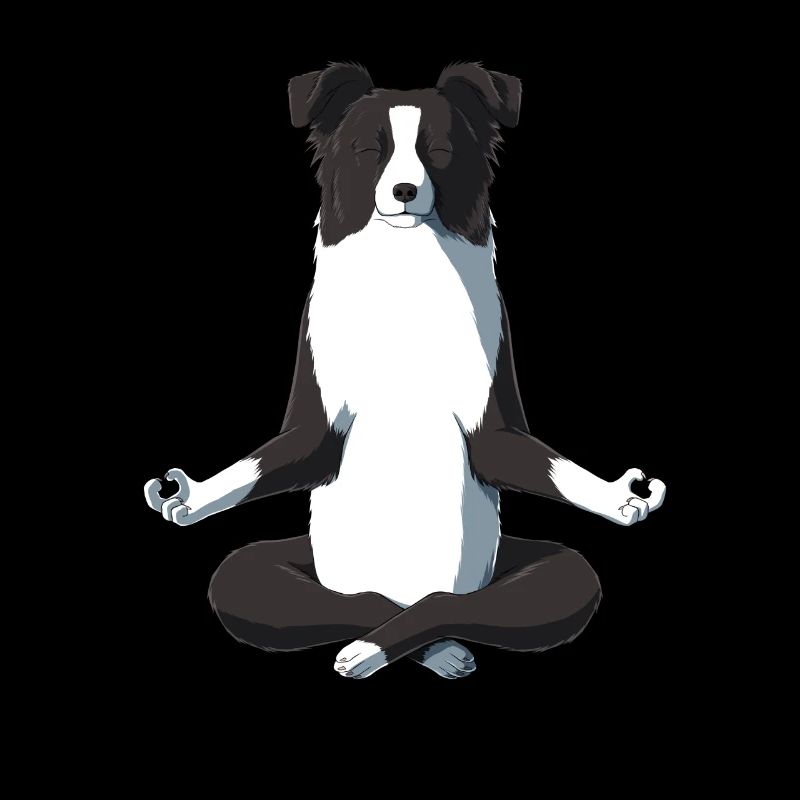 Yoga Border Collie