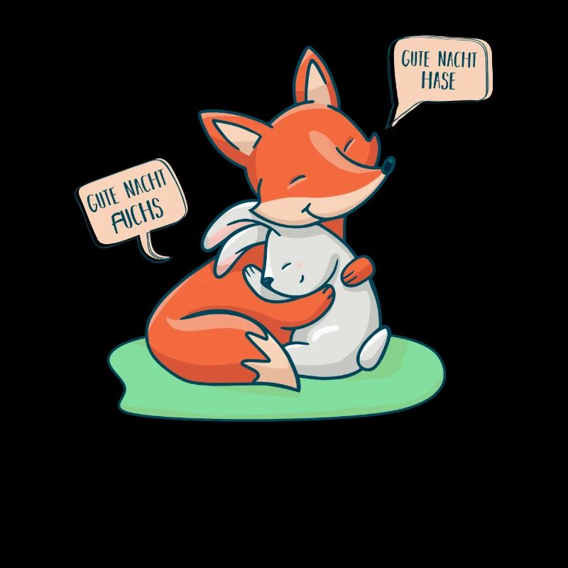 Where fox and hare say 'good night'