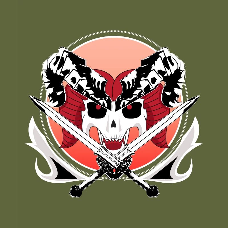 Warrior skull