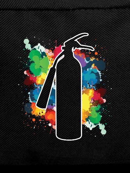 Fire Extinguisher Spray Paintings Graffiti
