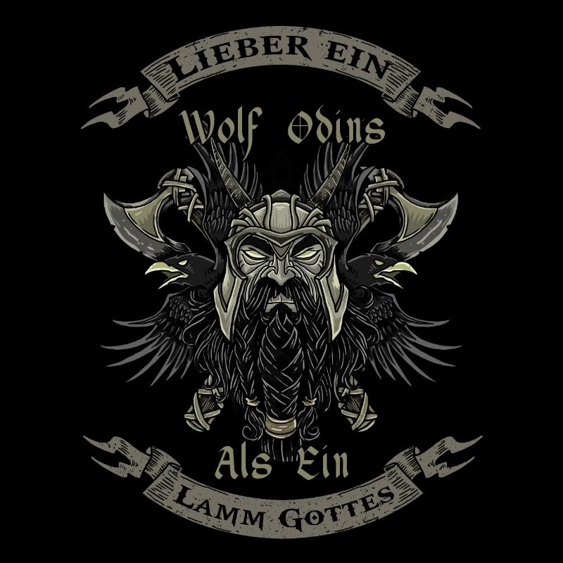 odins wolf viking celtic walhalla