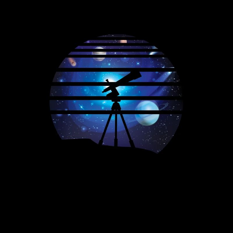 Astronomer Astronomy Nerd Telescope Galaxy Solar