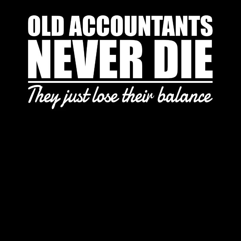 Accountant pension funny saying gift
