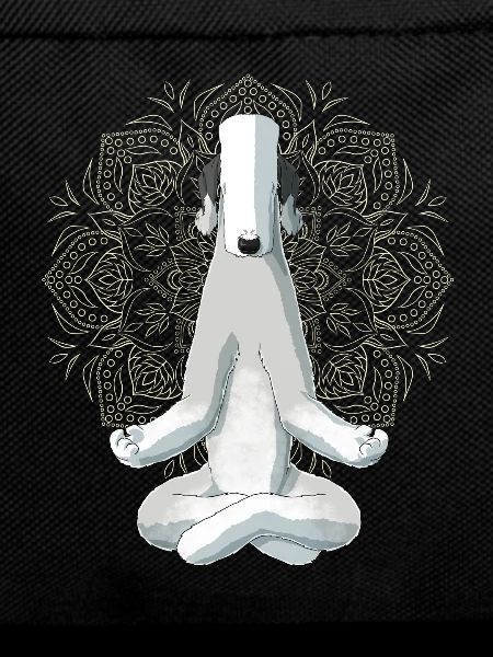 Bedlington Terrier Dog meditate