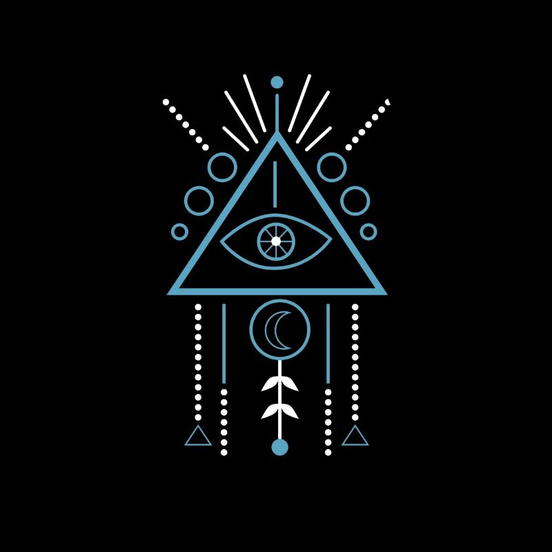 Illuminati Symbol Masonic Triangle Dreamcatcher