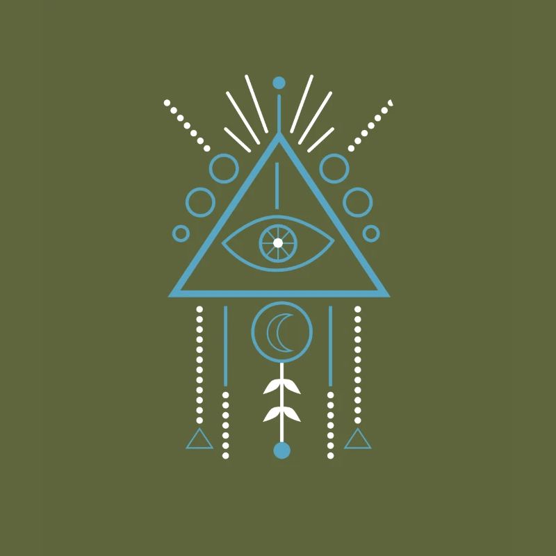 Illuminati Symbol Masonic Triangle Dreamcatcher