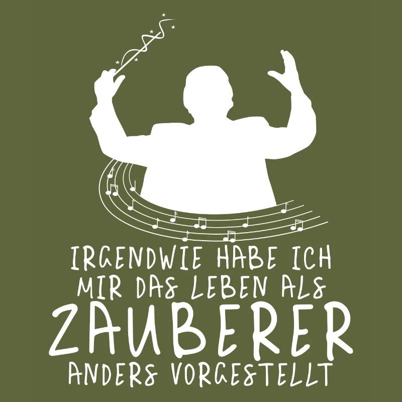 Dirigent Zauberer Musik Magier Spruch