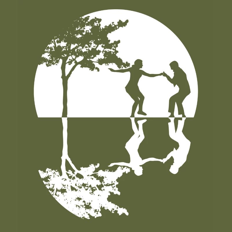 Boogie Woogie Dance Moon miroir