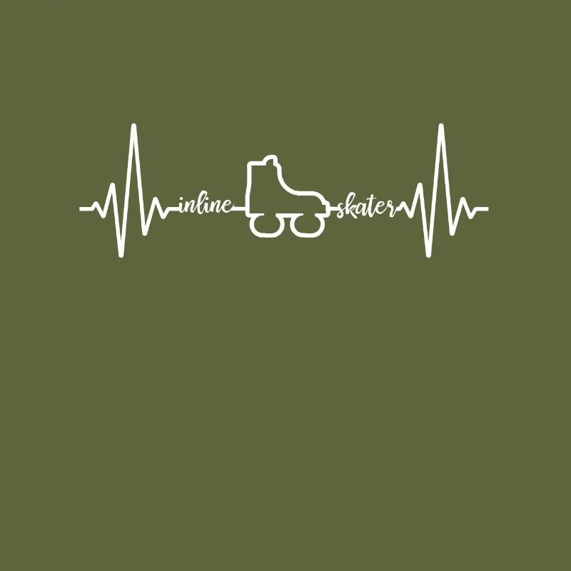 Inline Skateing Heartbeat Rollerblading Roller
