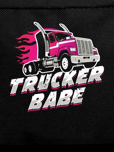 TruckerBabe Driving Trucker Driver Gift
