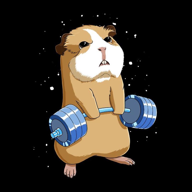 Le levage croisé Des cochons d’Inde