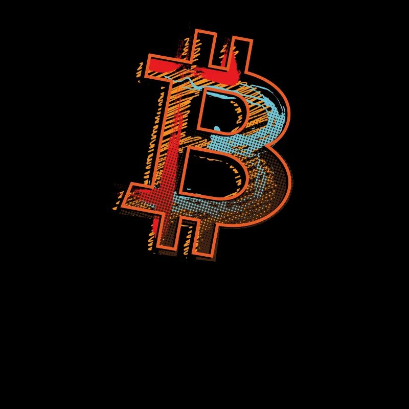 Bitcoin BTC und Crypto Design