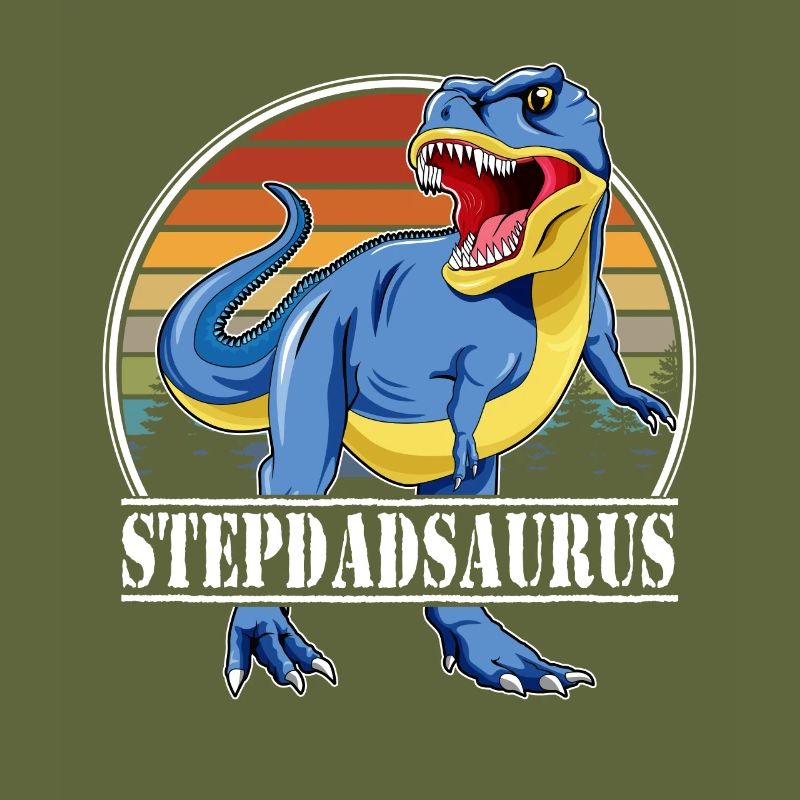 Dinosaurier-Familie - Stepdadsaurus