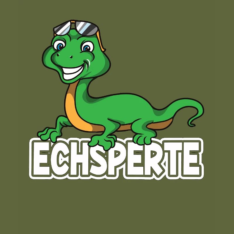 Echsperte Echse Reptilien Eidechse Experte Spruch