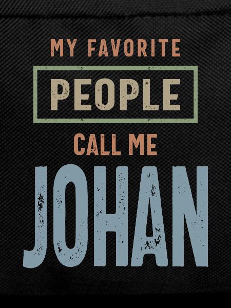 Johan Personalized Name Birthday Gift