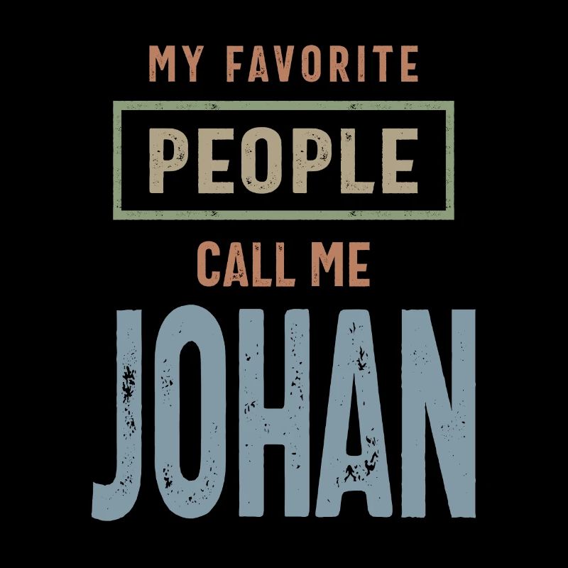 Johan Personalized Name Birthday Gift