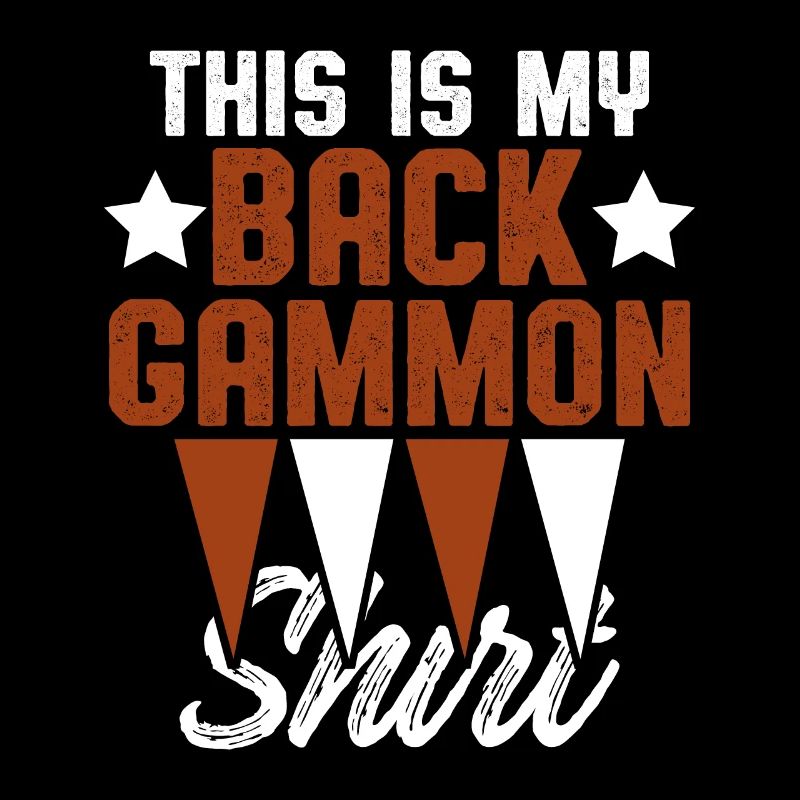 t-shirt backgammon