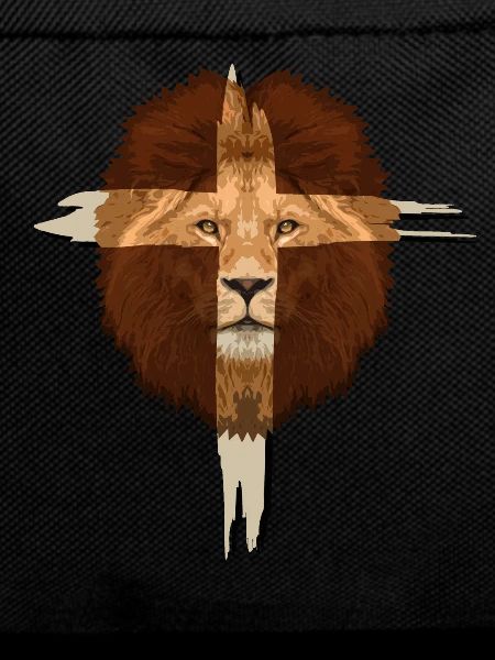 Lion Cross Christian Gift