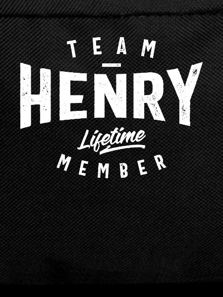 Henry Personalized Name Mens Birthday
