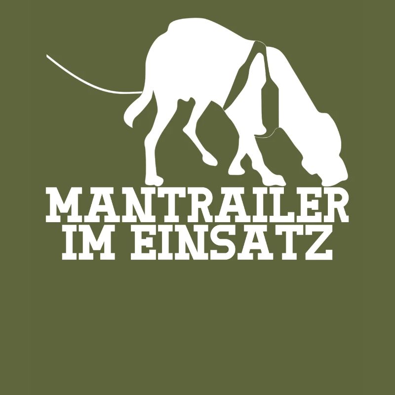 Mantrailing Mantrailer im Einsatz