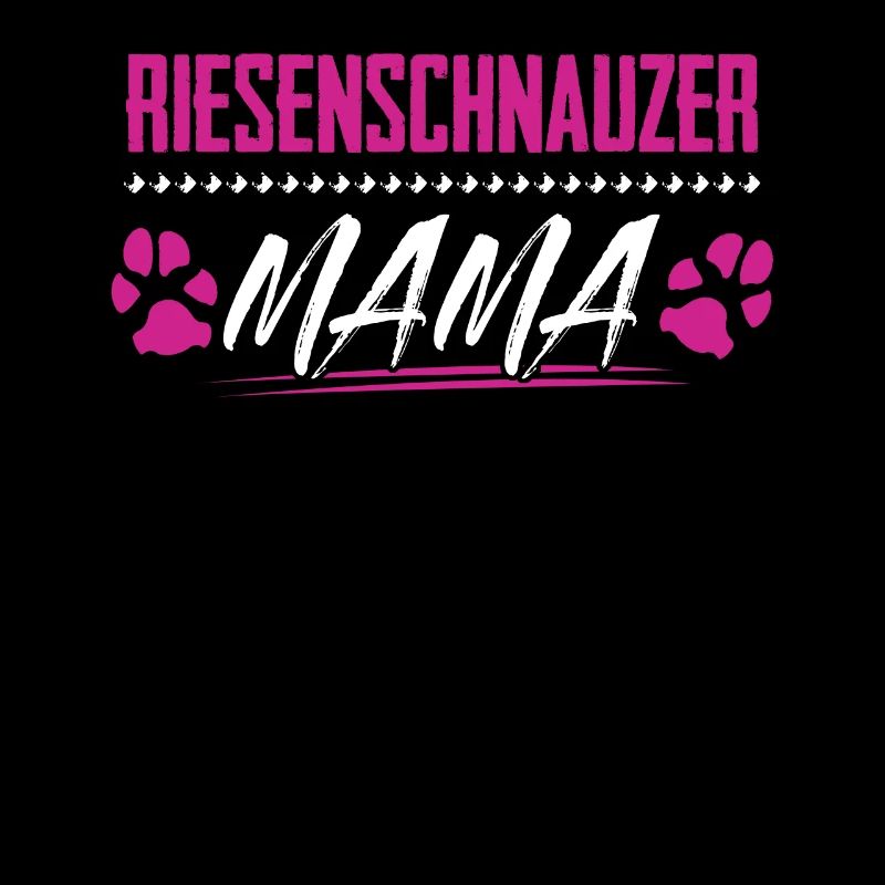 Riesenschnauzer Mama Spruch Schnauzer
