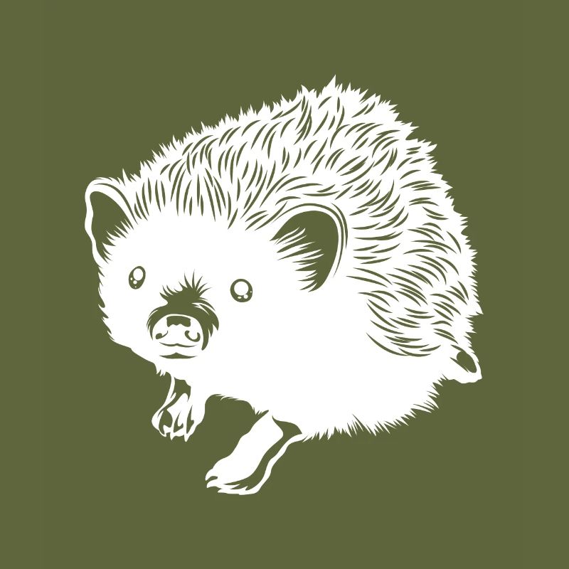Igel Tier Silhouette