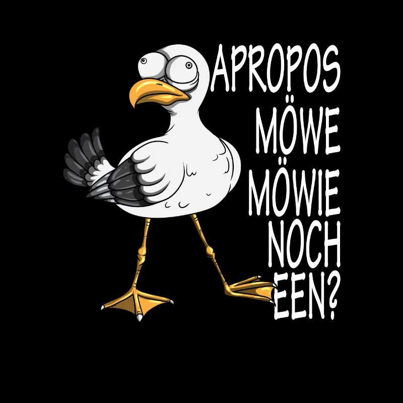 Norddeutsche Apropos Möwe! Möwie noch een Möwen