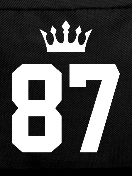 87 Number crown