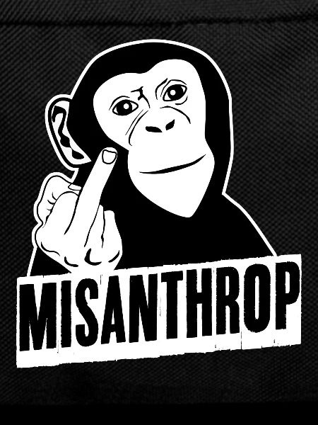 Misanthrope Monkey Man-Hater