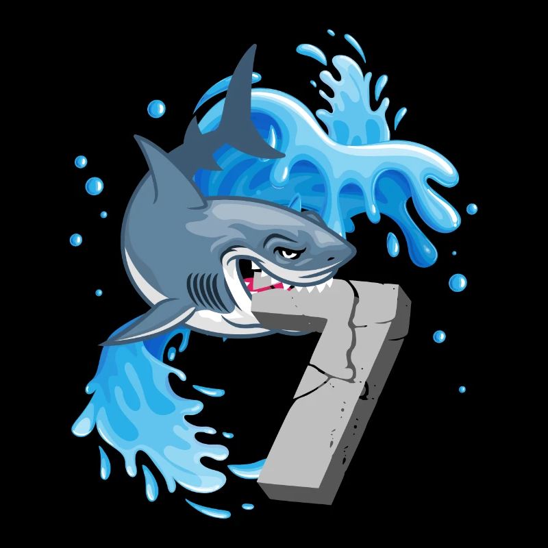 Fête thématique du 7e anniversaire des Requins sept ans
