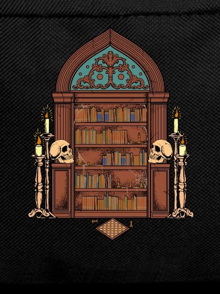 Gothic Bookshelf - Dark Academia