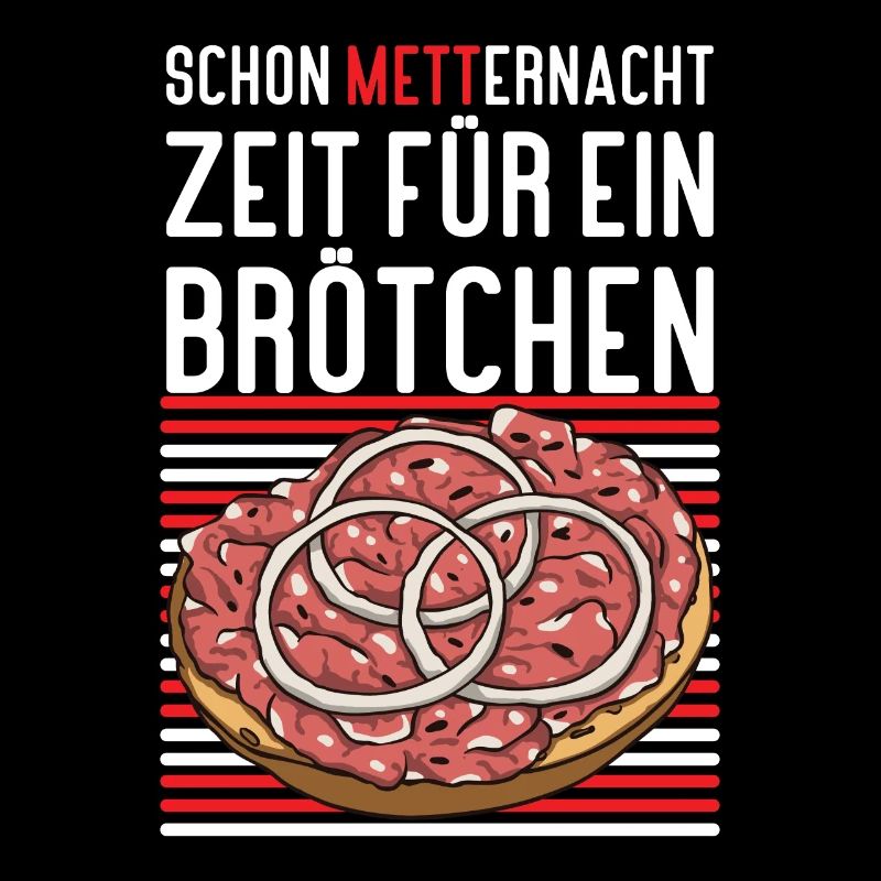 Mannes Mett Mettbrötchen Witzig Fleisch Essen