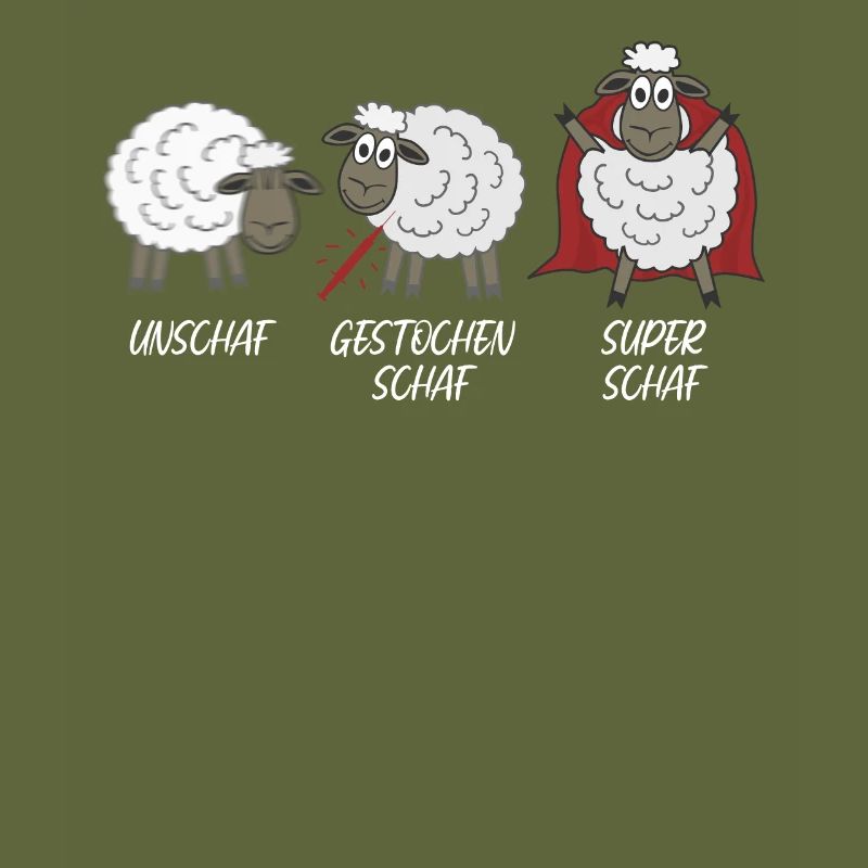 Schäfchen Unschaf Schaf Schafe