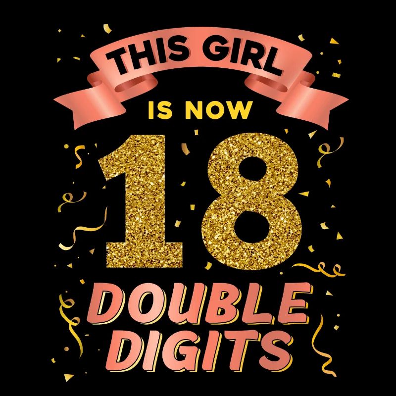 Cette fille a maintenant 18 ans à deux chiffres 18.