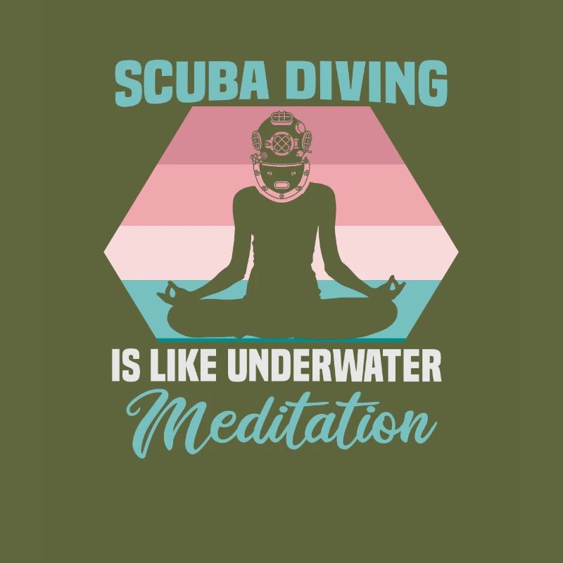 Scuba Diver Design Instructor Snorkeling