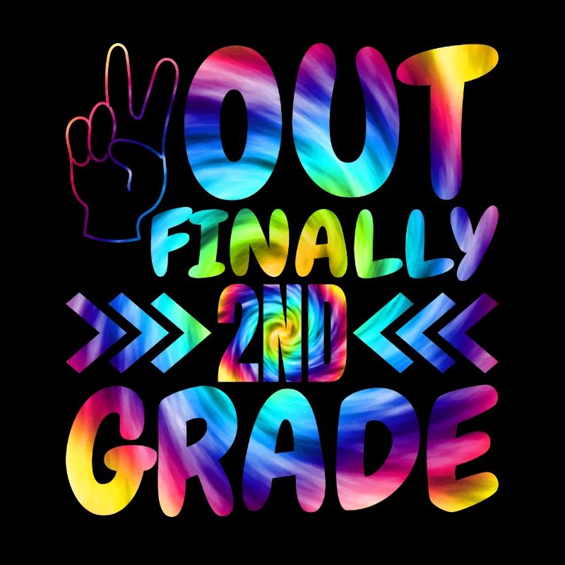 Peace Out Finally 2nd grade elementary school students