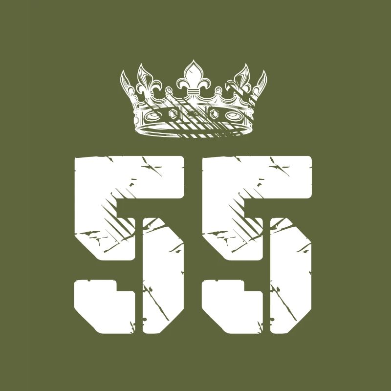 55 Number crown