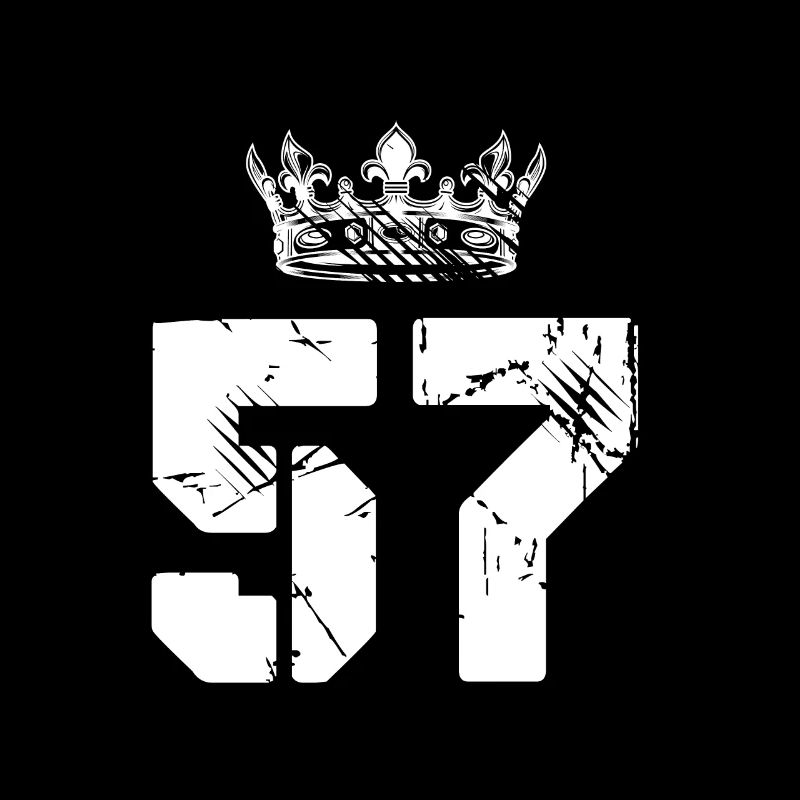 57 Number crown
