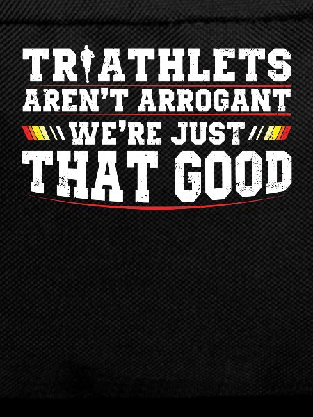 Triathletes are not arrogant triathlon