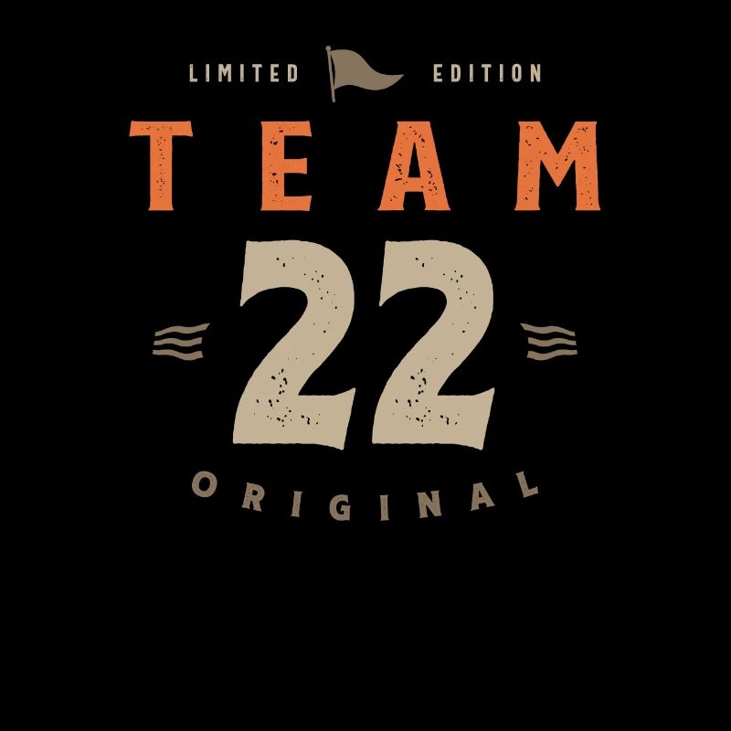 22nd Birthday Team 22 Years Old