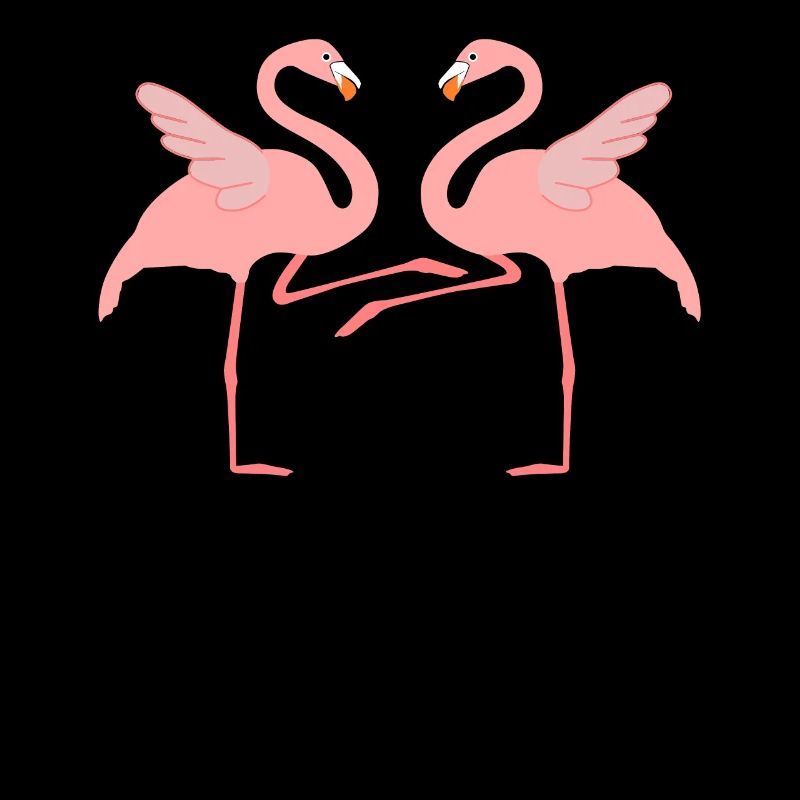 Boogie Woogie Flamingos Dancing Swing