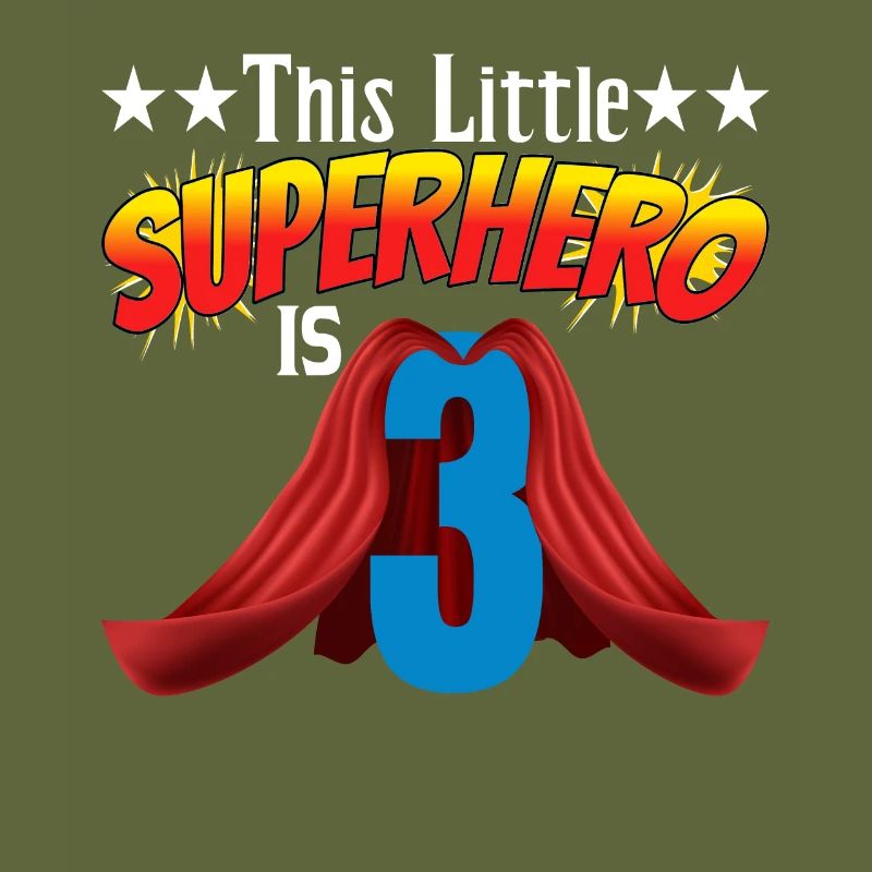Ce petit super-héros a 3 ans