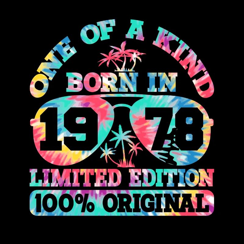 Unique Born 1978 Limited Edition