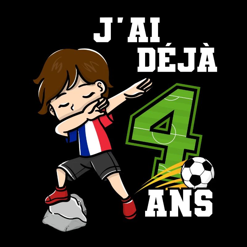 Fußball Junge Es Ist Mein 4e Geburtstag