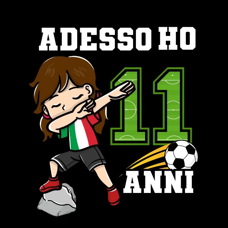 Fußballmädchen Es Ist Mein 11 Geburtstag