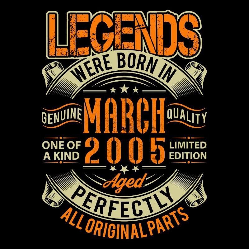 2005 March Birthday Legend