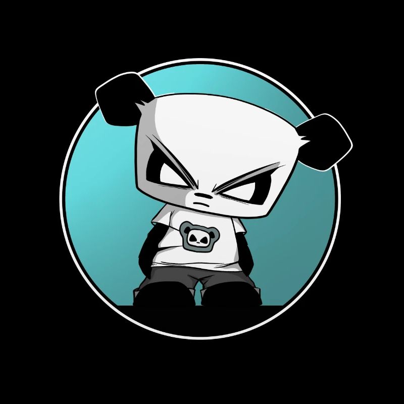 Jeu Panda Gangsta Panda drôle mignon cool