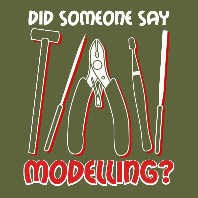 Modellbau Tabletop Witz Modellbauer