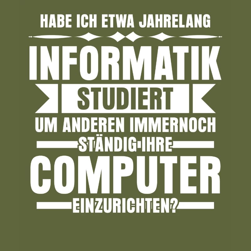 Informatik Vintage Computer Admin Nerd