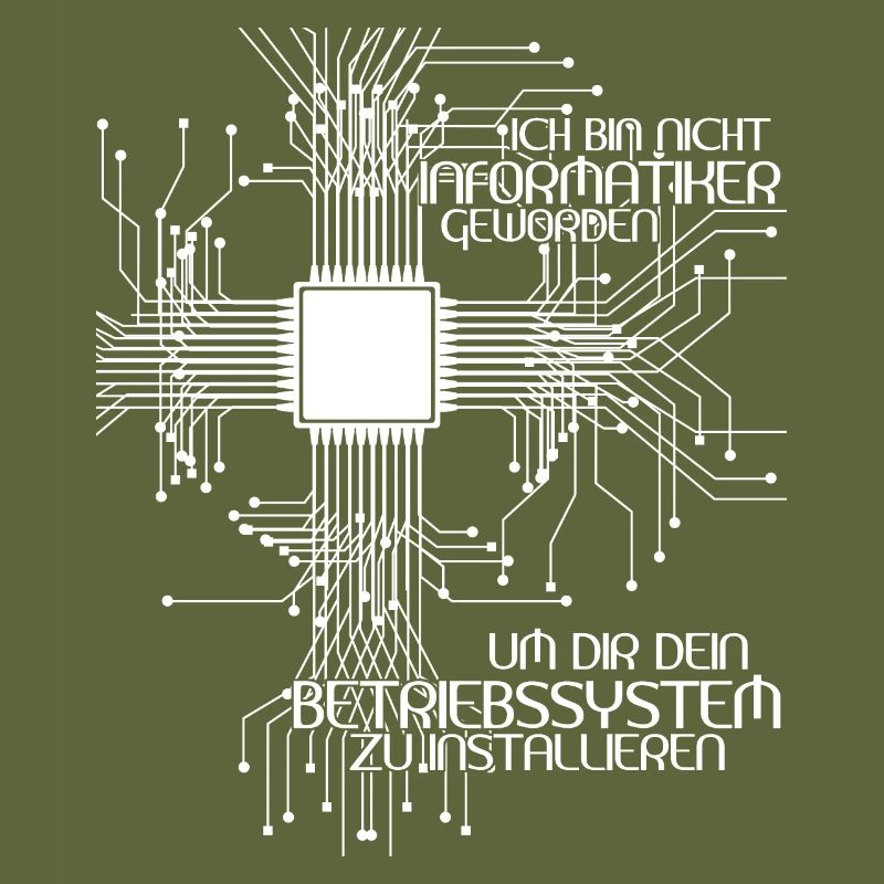 Informatik Vintage Admin Informatiker